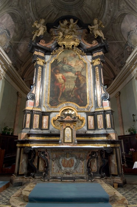 Bottega lombarda (1728), Altare maggiore