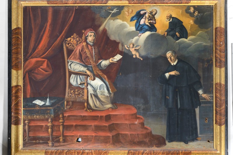 Ambito marchigiano (1706), Papa Clemente XI riceve un monaco