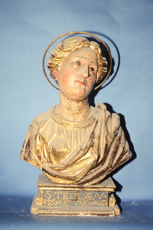 Ditta Morelli sec. XVIII, Reliquiario di Santa Tecla