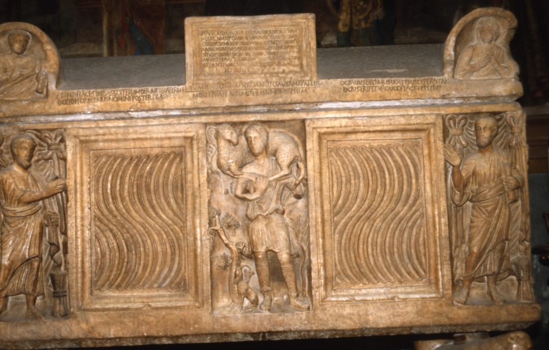 Arte tardoantica seconda metà sec. IV, Sarcofago di San Catervo