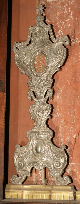 Bott. italiana sec. XIX, Reliquiario di Sant'Erasmo e santi