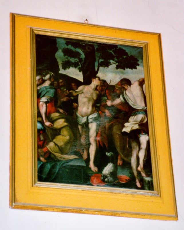Ambito marchigiano sec. XVIII, Martirio di San Sebastiano