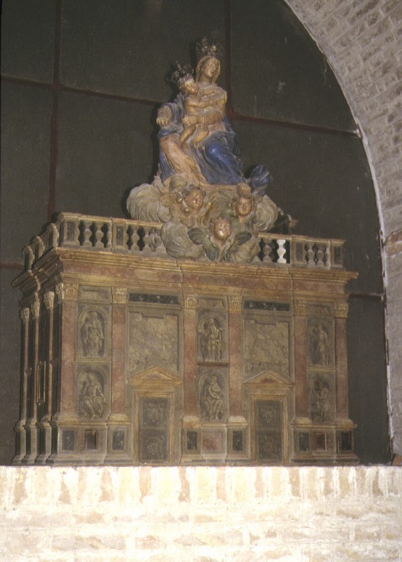 Candiotti Paolo Giulio (1753-54), Modellino in legno della Santa Casa