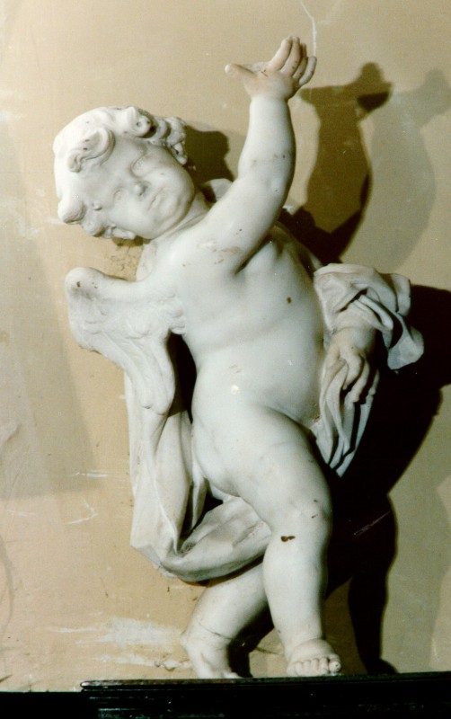 Piani A. seconda metà sec. XVIII, Angioletto in marmo 2/2