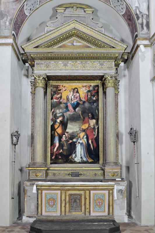 Zuccari G. P. (1615), Edicola dell'altare di Sant'Ubaldo