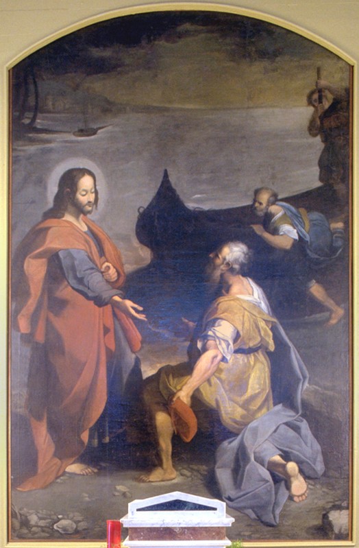 Scuola baroccesca sec. XVII, Vocazione di Sant'Andrea