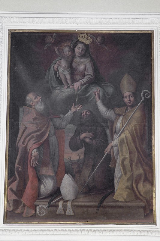 Venanzi G. sec. XVII, Madonna con Bambino e Santi