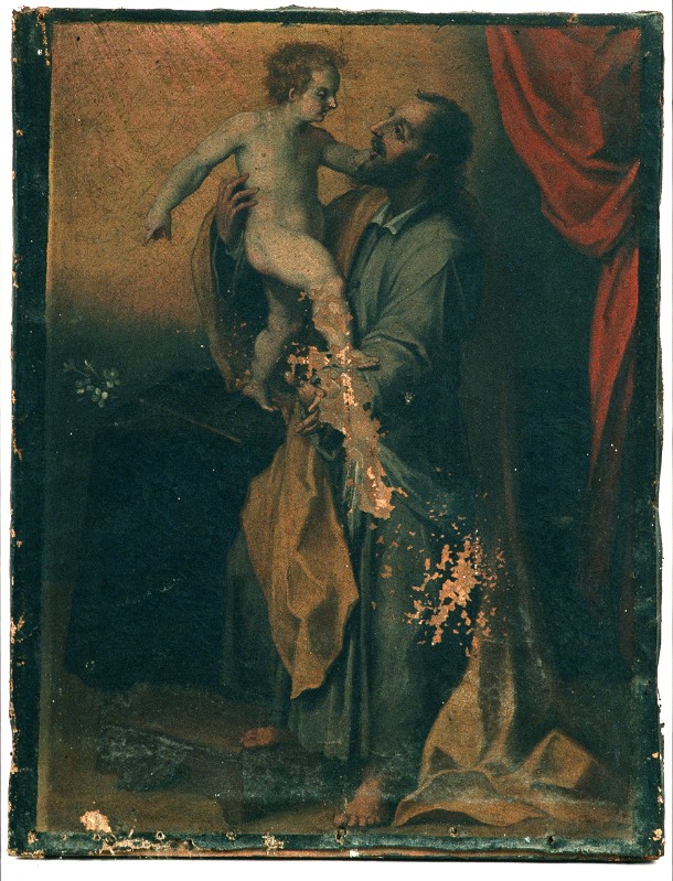 Pandolfi G.G. primo quarto sec. XVII, San Giuseppe e Gesù Bambino