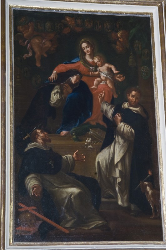 Ricci Alessandro (1797), Madonna con Bambino e santi
