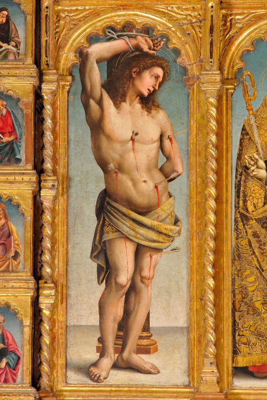 Signorelli Luca (1507), San Sebastiano