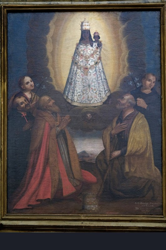 Amatori Nicola (1643), Madonna di Loreto con santi