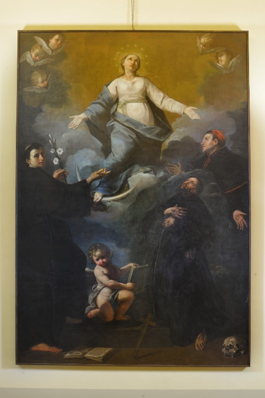 Graziani Ercole sec. XVIII, Immacolata concezione e santi