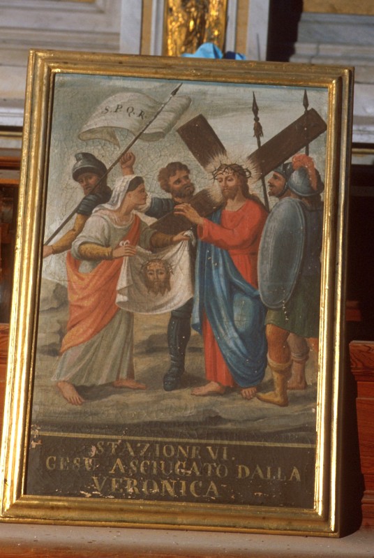 Scaramuzza (1828), Gesù Cristo asciugato dalla Veronica