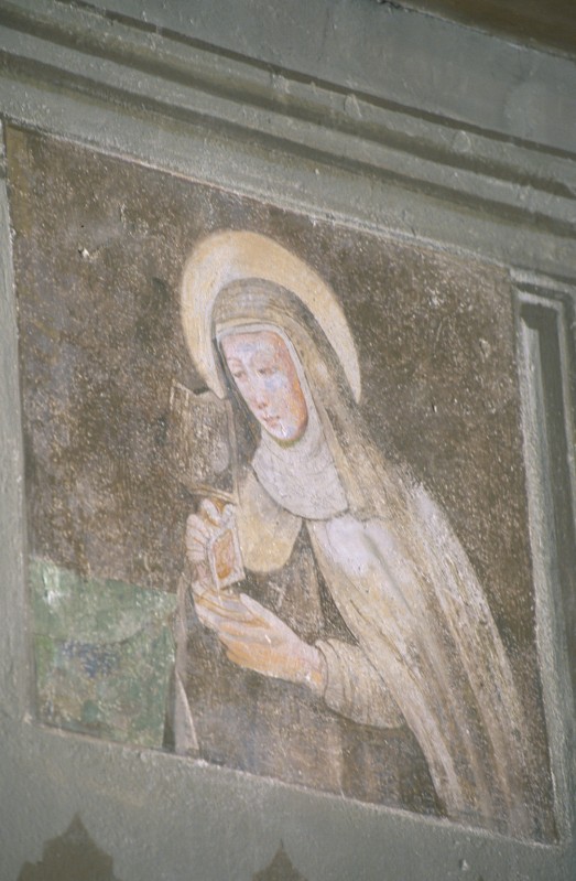 Ambito lombardo-piemontese sec. XVII, Santa Chiara di Assisi