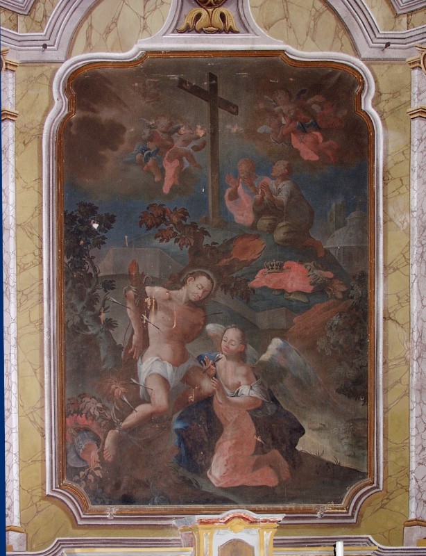 Operti P.P. sec. XVIII, Martirio di San Sebastiano