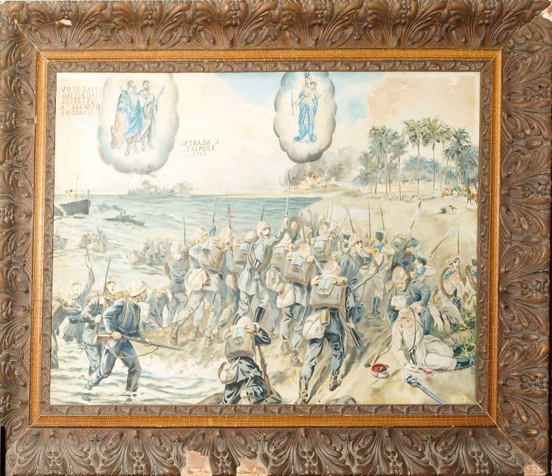 Ambito piemontese (1912), Episodio bellico a Tripoli