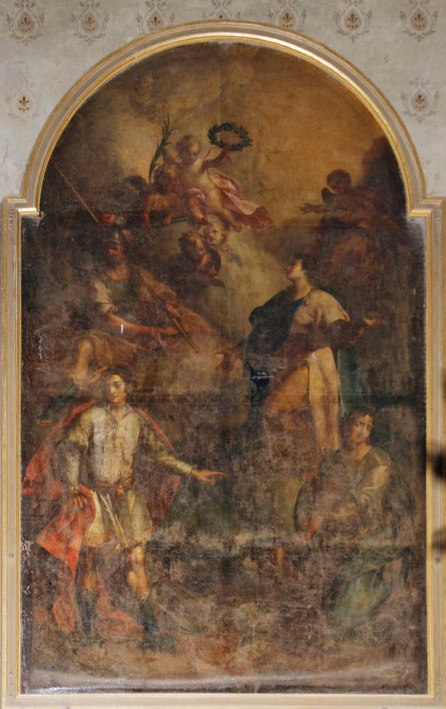 Ambito piemontese sec. XVIII, Santi martiri e San Gervasio e San Protasio