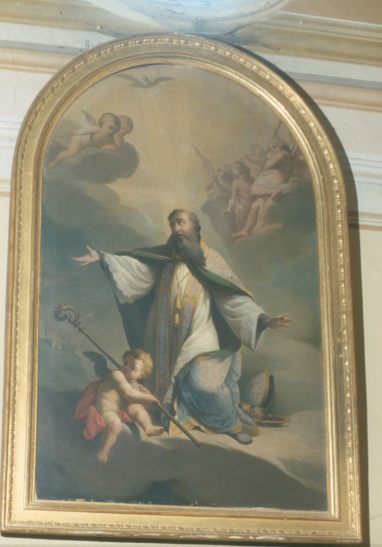 Ambito piemontese (1880), Cornice dipinto di San Grato