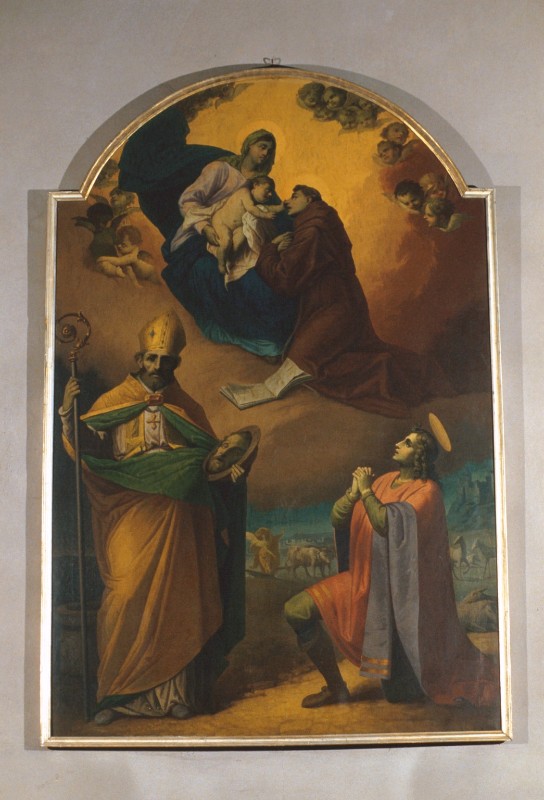 Arnaud G. (1905), Madonna col Bambino e santi