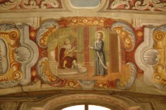 Ambito piemontese sec. XVII, San Bernardo incontra Enrico IV
