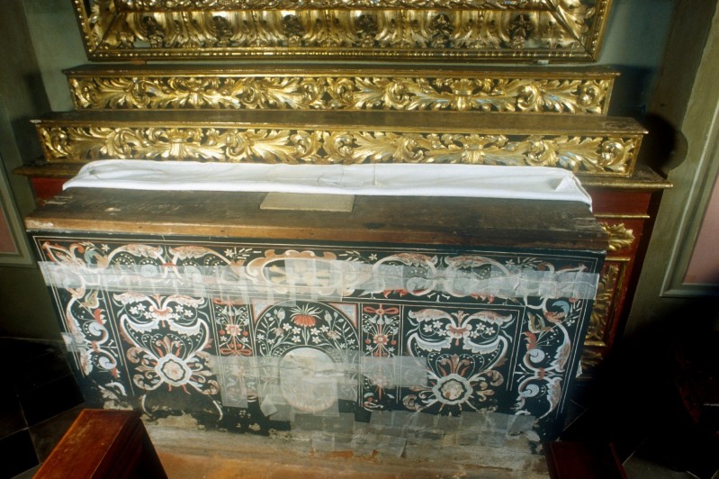 Ambito piemontese sec. XVII, Altare di San Sebastiano