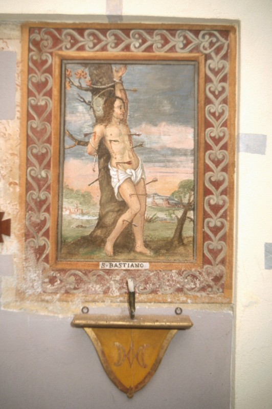Ambito saluzzese sec. XVIII, San Sebastiano