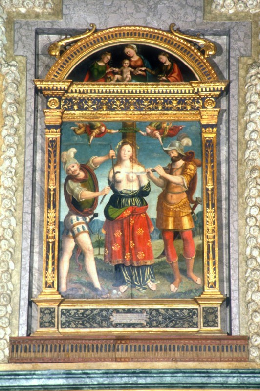 Giovenone G. B. (1546), Martirio di Sant'Agata