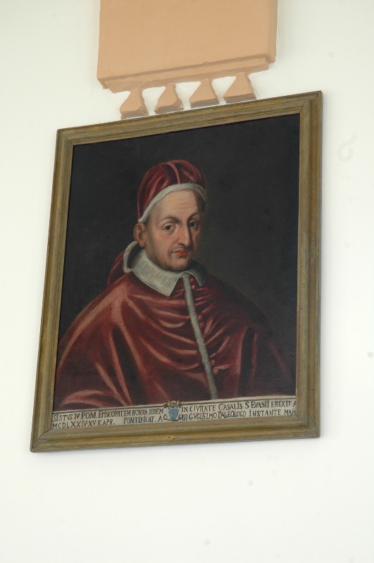 Bott. piemontese sec. XVIII, Ritratto di Papa Sisto IV