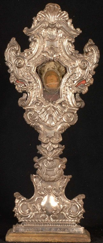 Bott. lombardo-piemontese sec. XVIII, Reliquiario di Sant'Agata