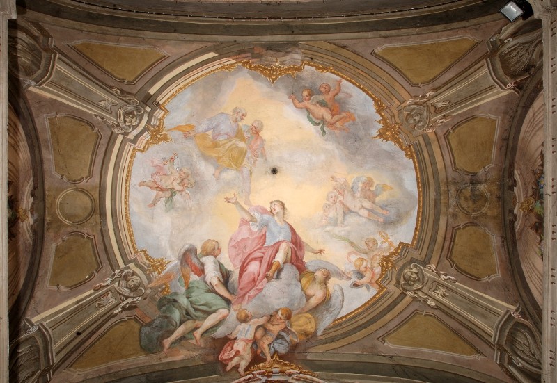 Pittore lombardo sec. XVIII, Gloria di San Prospero