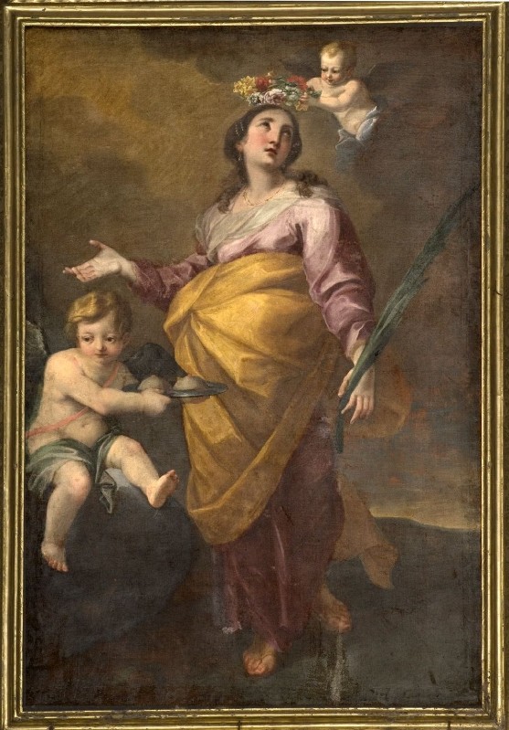 Pittore lombardo-piemontese (1694), Sant'Agata