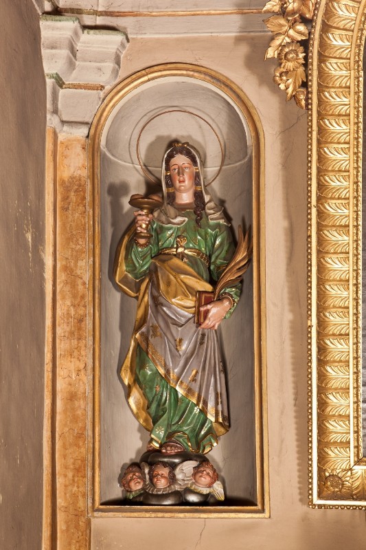 Scultore valsesiano sec. XIX, Sant'Agata