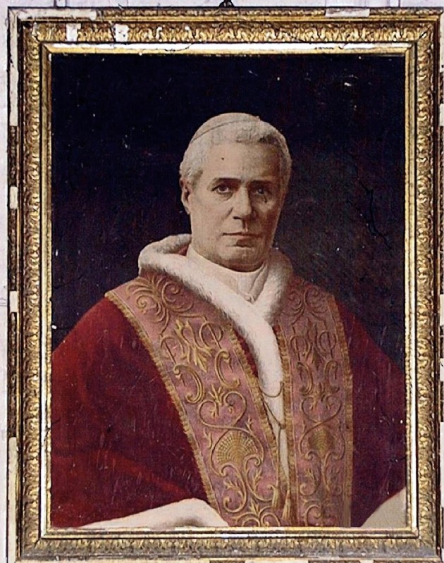 Tipografia italiana sec. XX, Papa Pio X