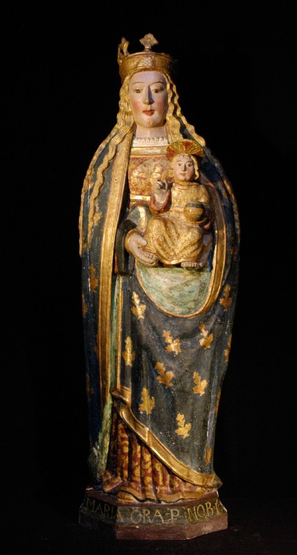 Ambito alto-valsusino (1579), Madonna con Gesù Bambino