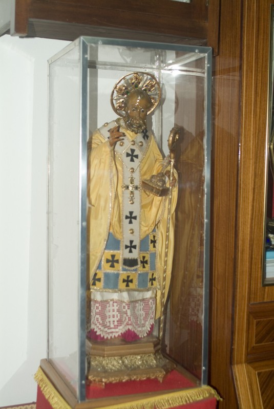 Ambito dell'Italia meridionale sec. XX, Statua di San Nicola di Bari