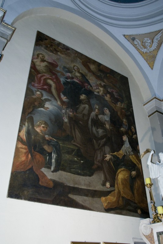 Miglionico A. sec. XVIII, Dipinto di San Francesco d'Assisi e Santa Chiara