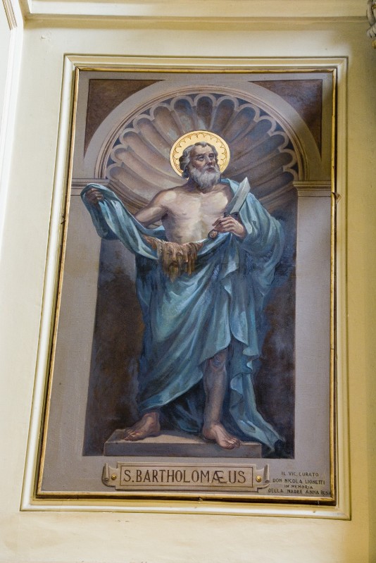 Colonna U. sec. XX, Dipinto di San Bartolomeo