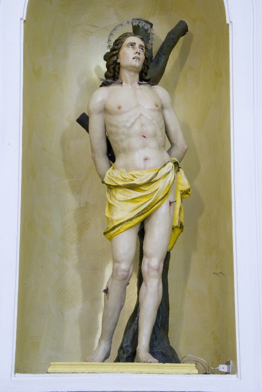 Artigianato pugliese sec. XX, Statua di San Sebastiano