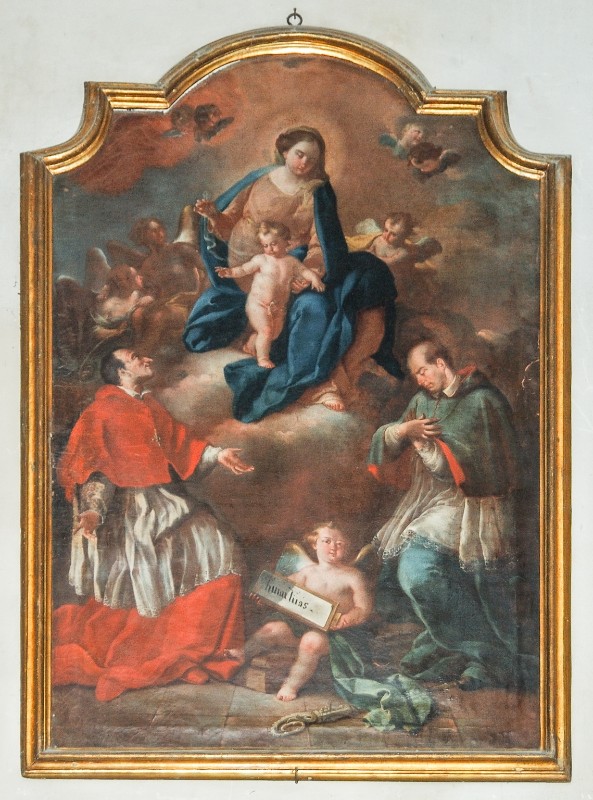 Carella D. A. (1778), Madonna tra San Carlo e San Francesco di Sales