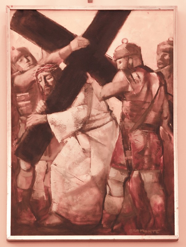 Bramante O. (1980), Gesù Cristo caricato della croce