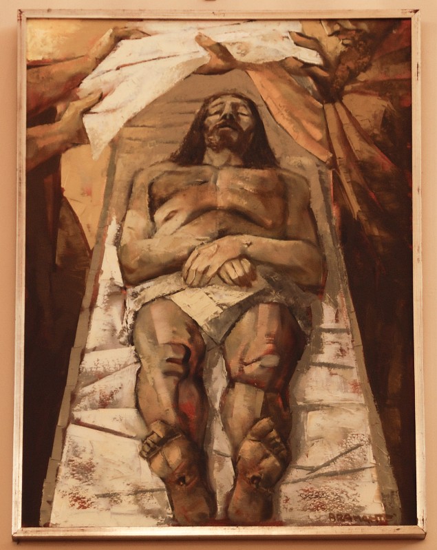 Bramante O. (1980), Gesù Cristo deposto nel sepolcro