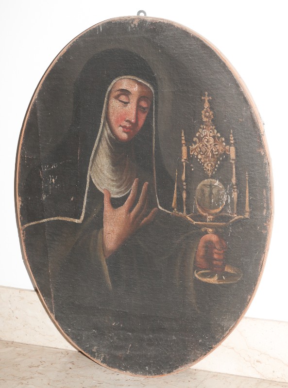 Ambito pugliese sec. XVII, Santa Chiara d'Assisi