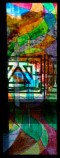 Iervolino Sebastiano (1989), Dipinto su vetro con simboli del Battesimo