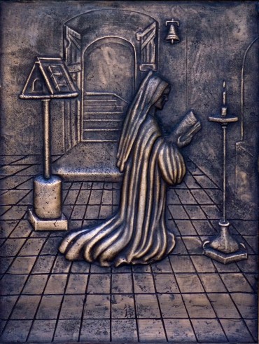 Issa Zahi (1991), Santa Chiara in preghiera