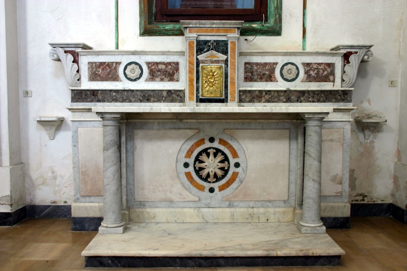 Maestranze napoletane sec. XIX, Altare di San Francesco di Paola