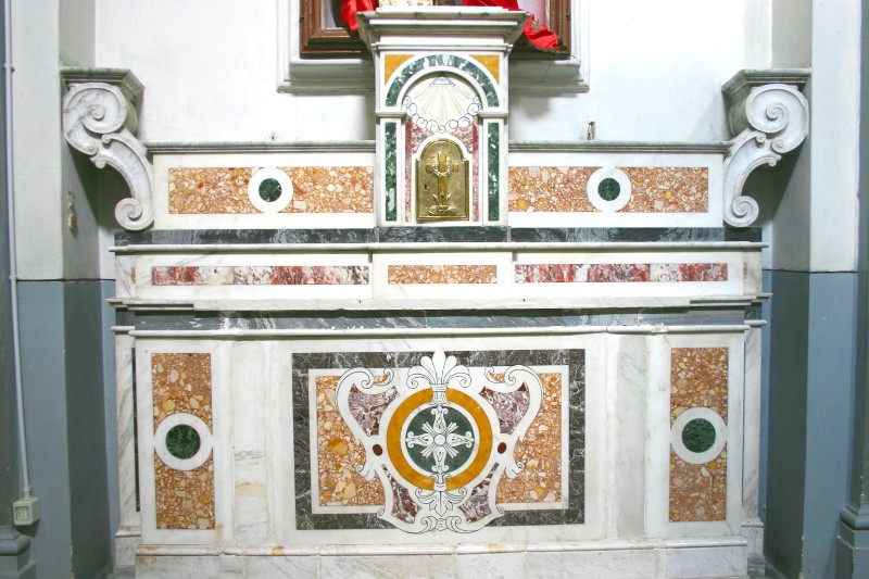Maestranze napoletane sec. XIX, Altare della Madonna addolorata