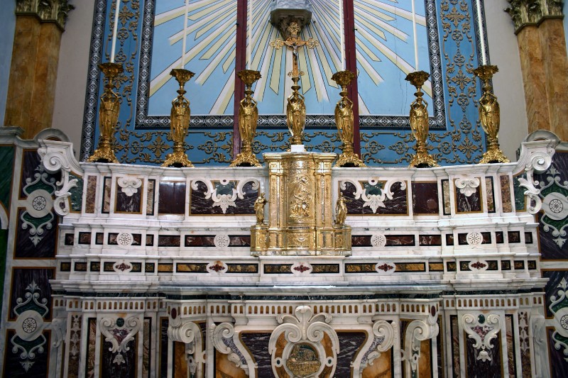 Maestranze napoletane sec. XIX, Altare maggiore