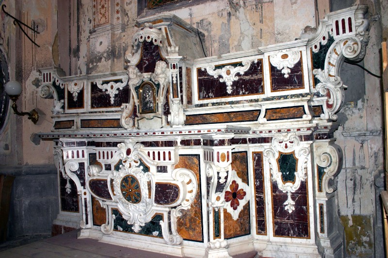 Maestranze napoletane sec. XVIII, Altare del Santissimo Sacramento