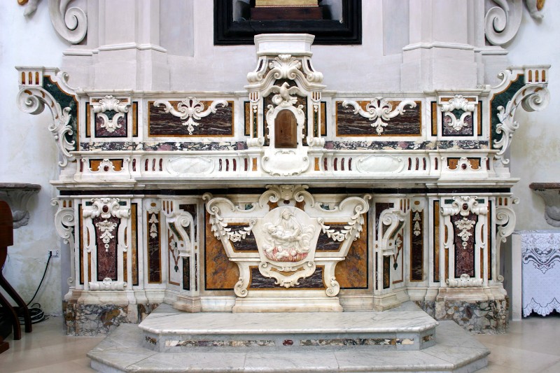 Maestranze napoletane sec. XIX, Altare della Madonna addolorata