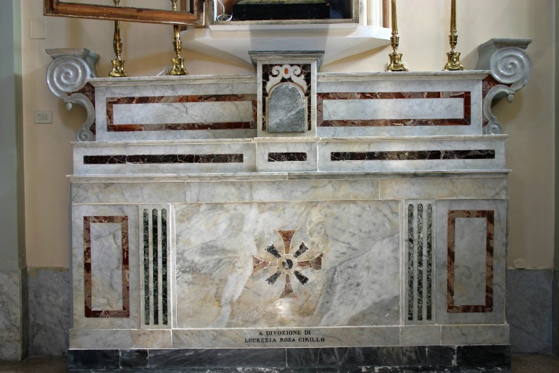 Maestranze napoletane sec. XIX, Altare di San Francesco d'Assisi